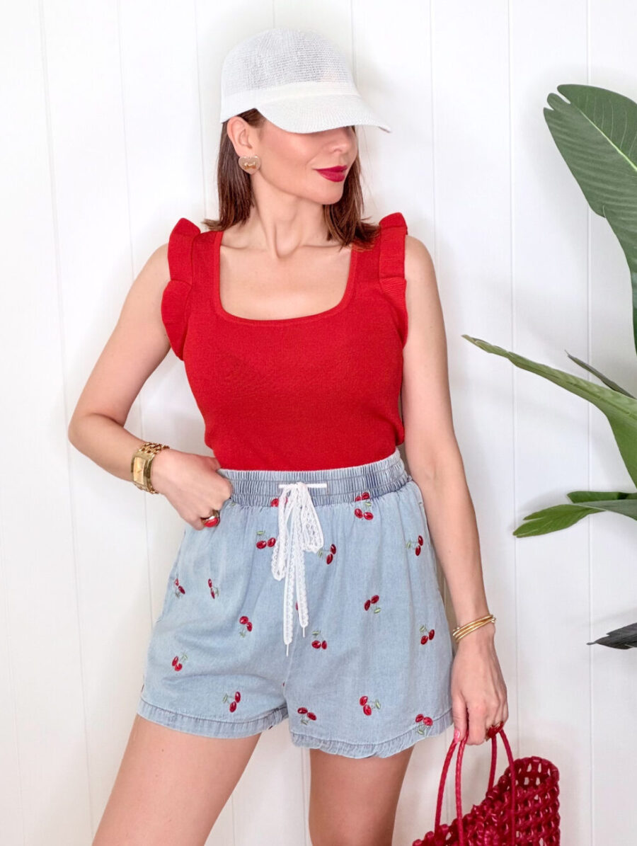 Bermuda CHERRIES Denim