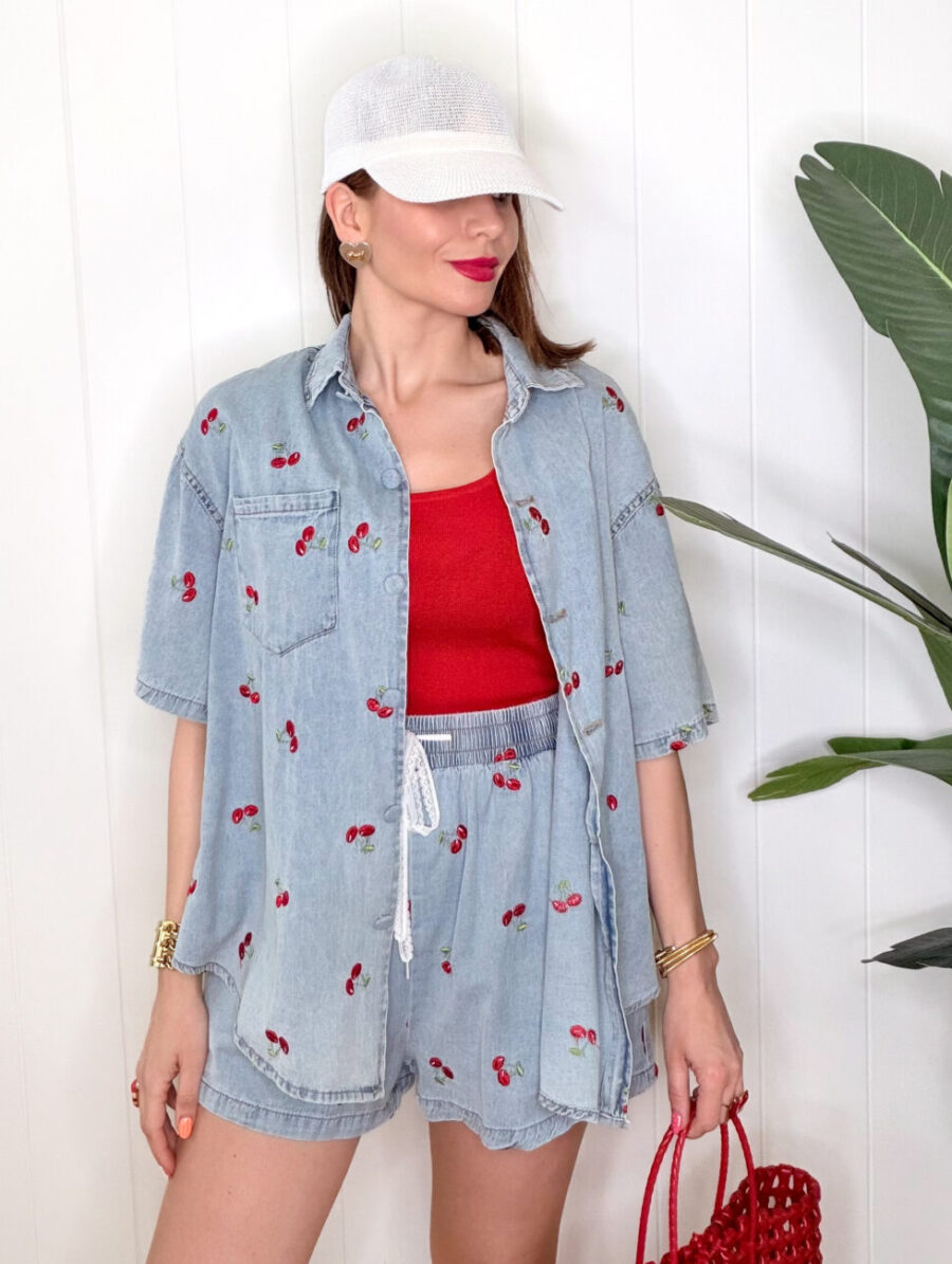 Alternative view of Sobre Camisa CHERRIES Denim