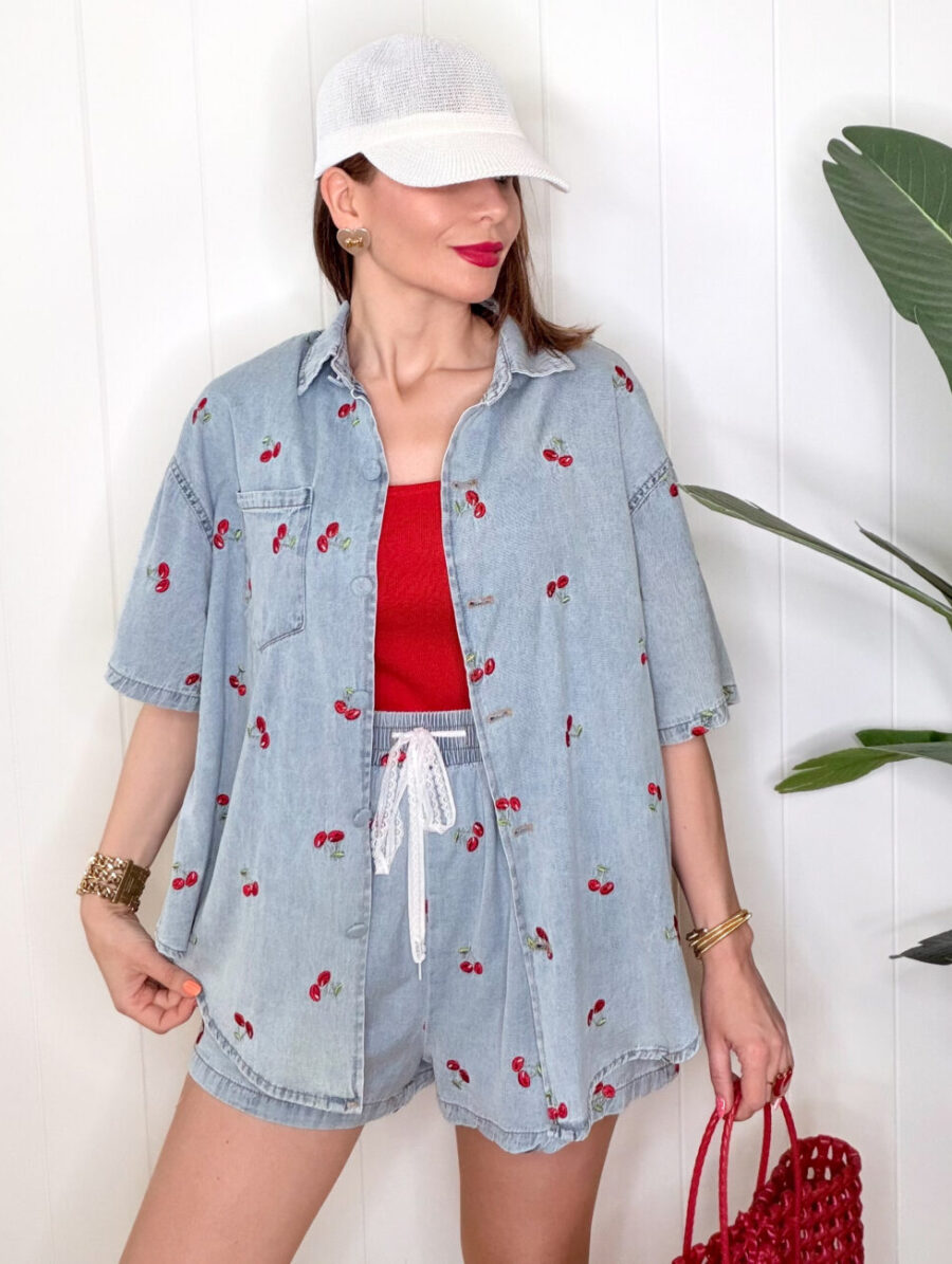 Sobre Camisa CHERRIES Denim