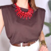 Collar Arrecife Rojo