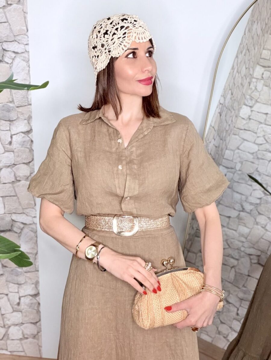 Blusa Globe PUROLINO Camel
