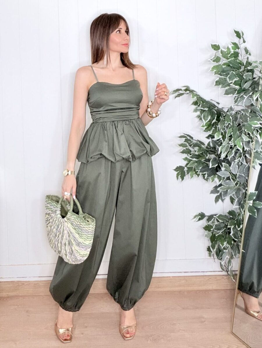 Conjunto BALI Bombacho Verde