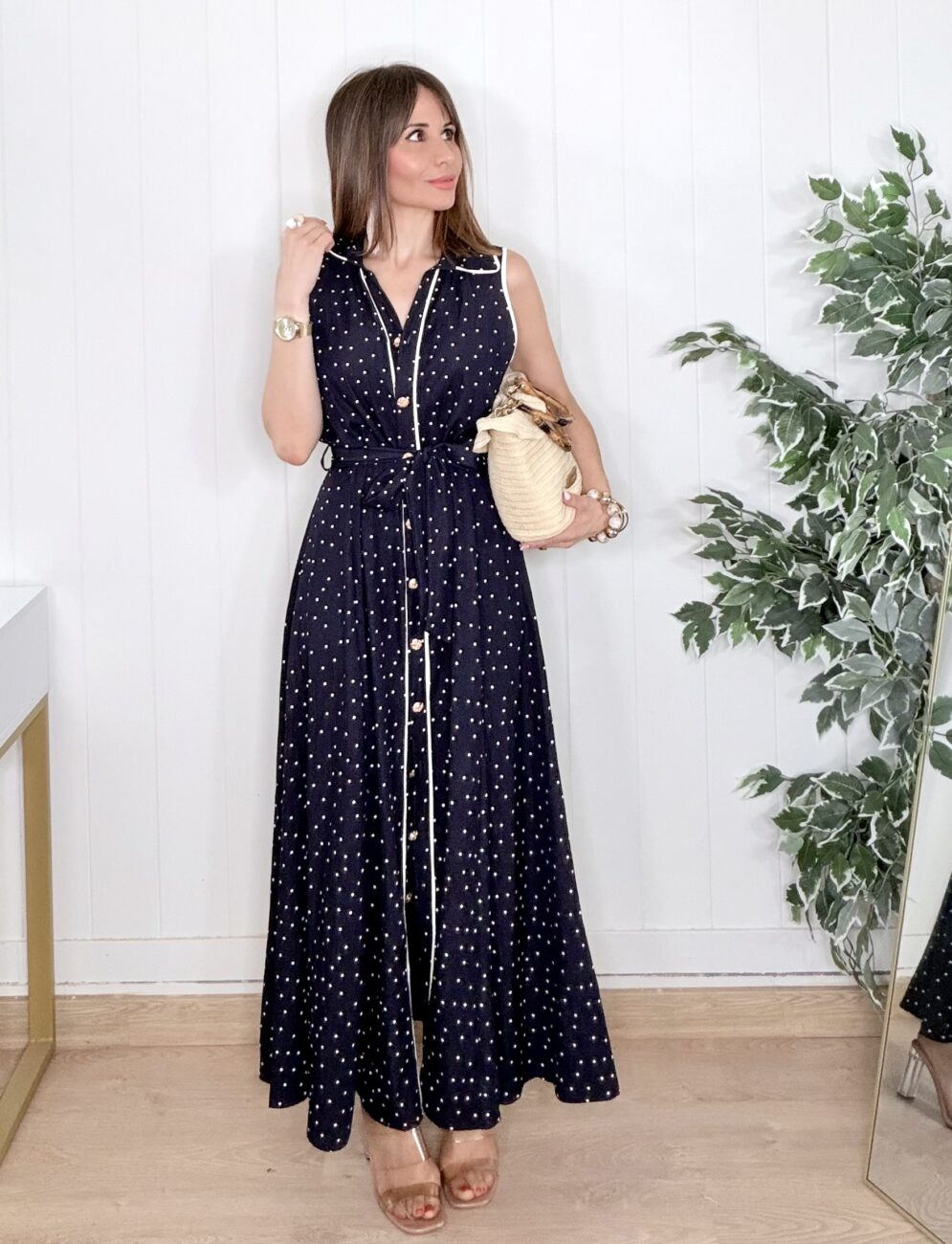 Vestido ABIGAIL Azul Marino
