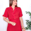 Blusa Globe PUROLINO Allo Rojo