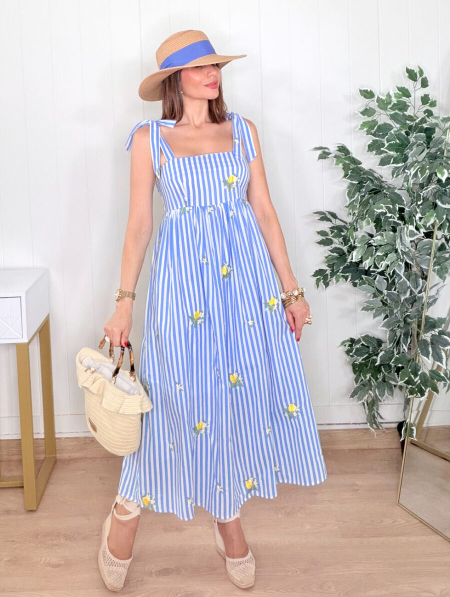 Vestido LIMONE Azul