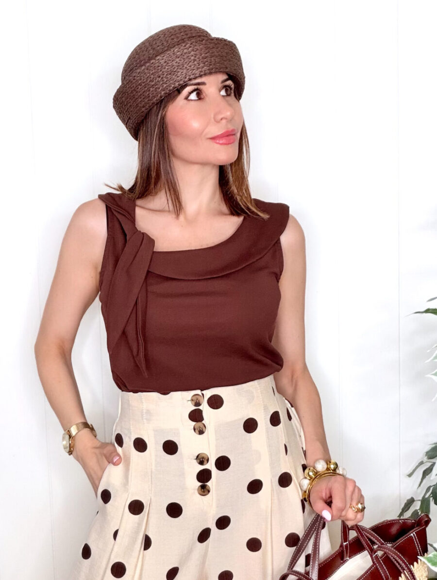 Camiseta BELLA VITA Choco