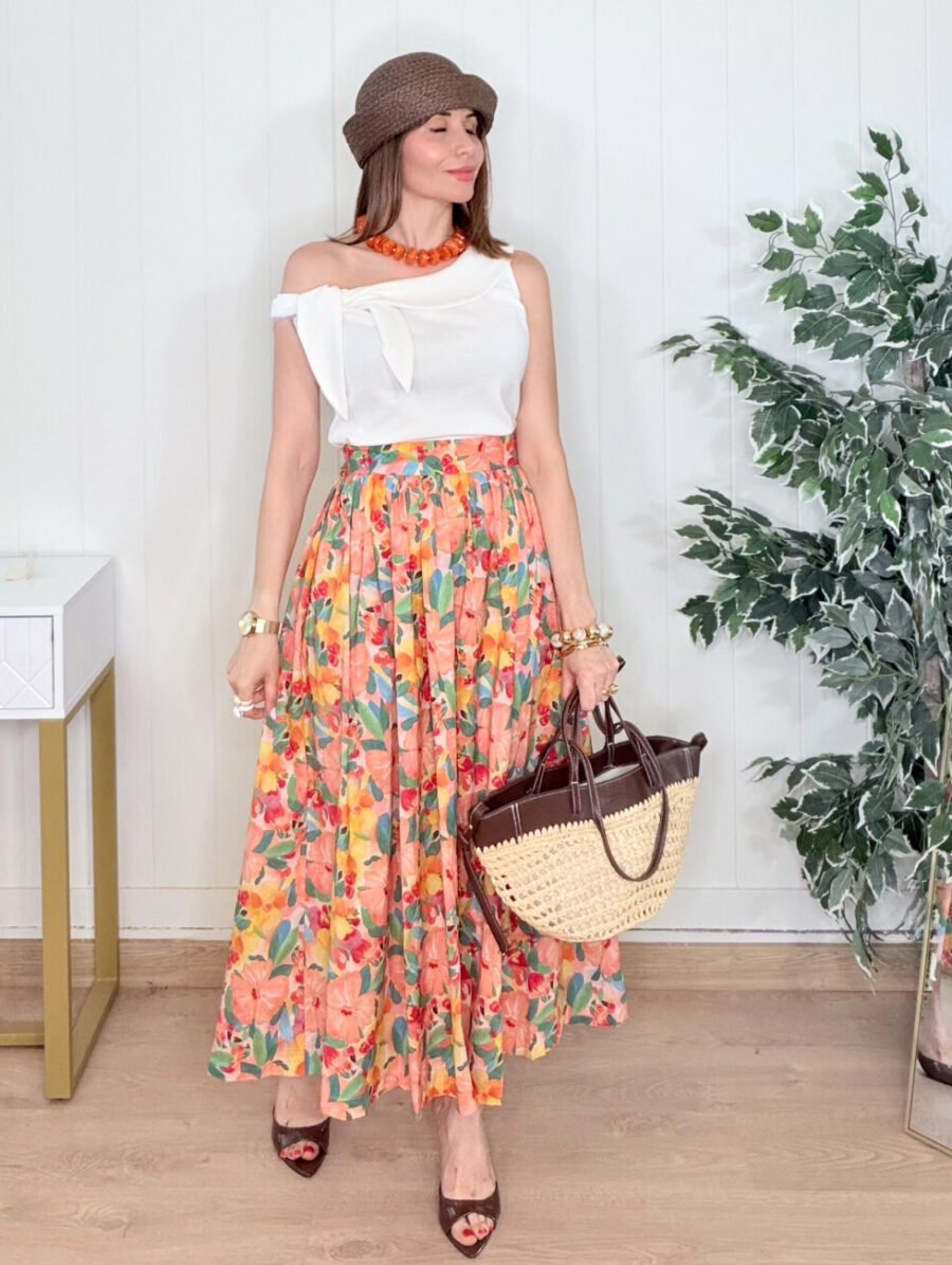 Falda TAHITI Fleur