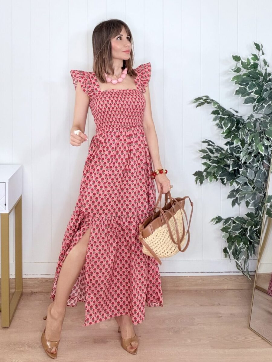 Vestido MARAIS Nido Rosa