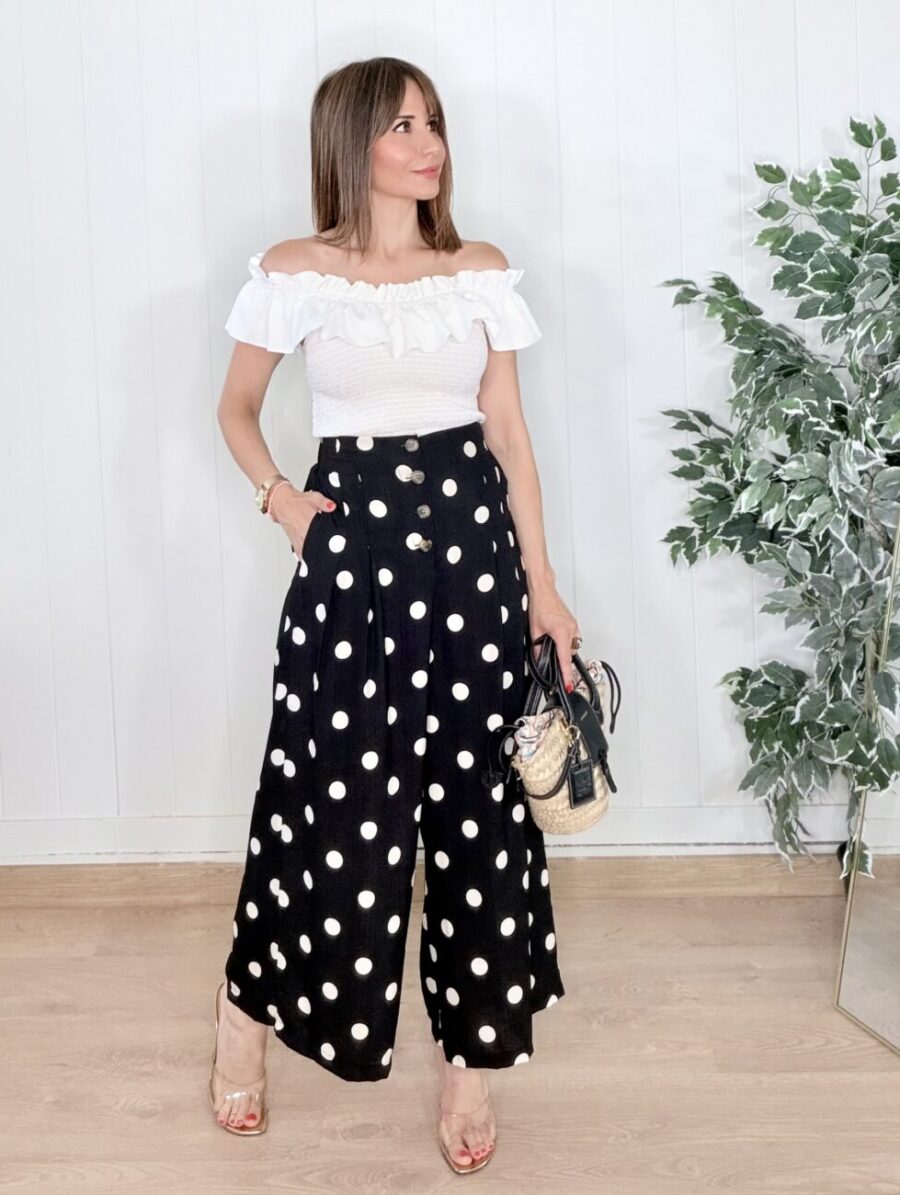 Culotte BOUTON Lunares Negro
