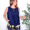 Blusa OLIMPIA Azul Marino