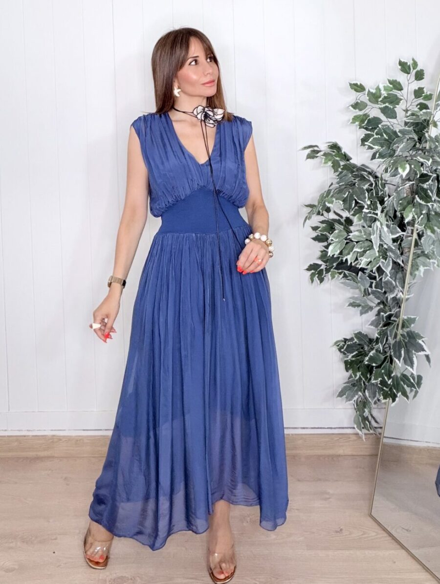 Alternative view of Vestido EGEO Azul Atántico