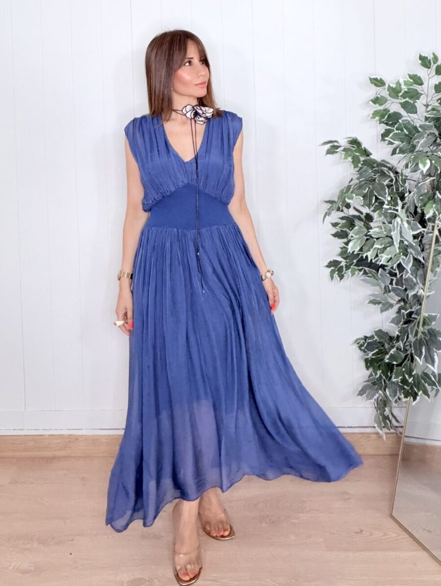 Vestido EGEO Azul Atántico