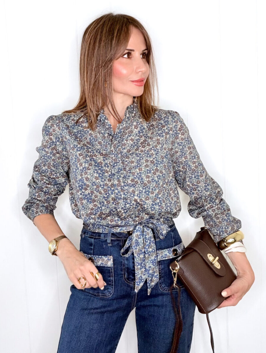 Blusa FLORENZA Azul