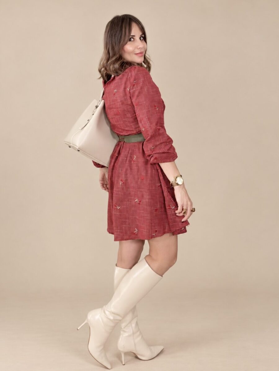 Vestido ALTEA Cereza
