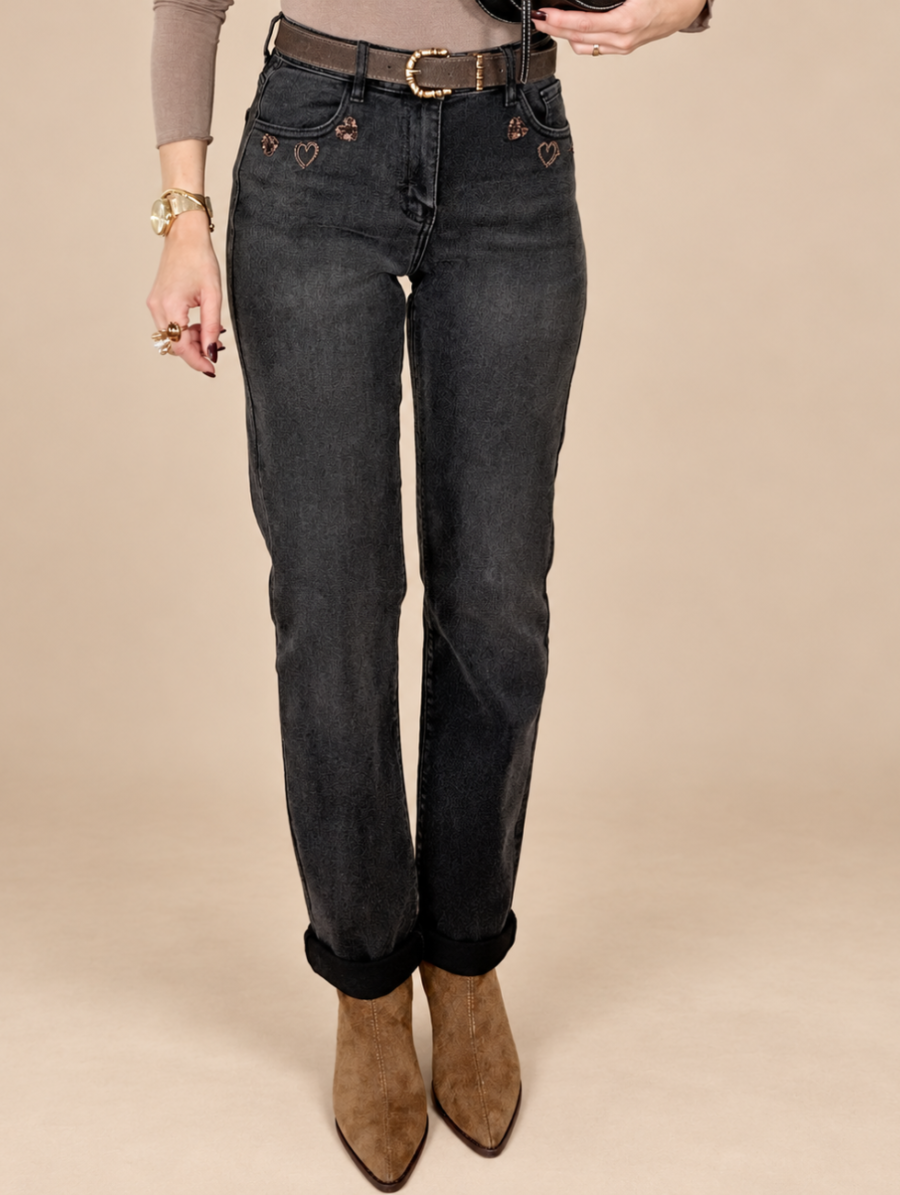 Mom Fit ONET Cinto Negro