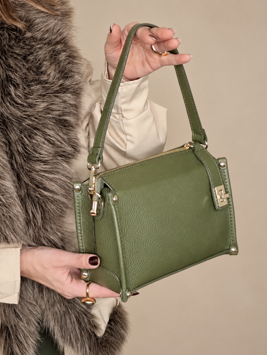 Bolso LIV Piel Verde
