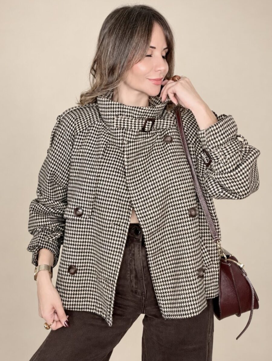 Chaqueta AVIADOR Pata de Gallo