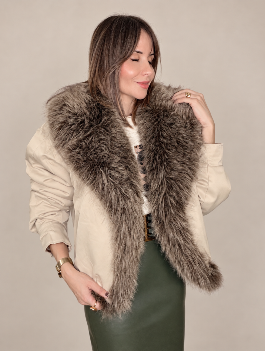 Cazadora NEDER Beige