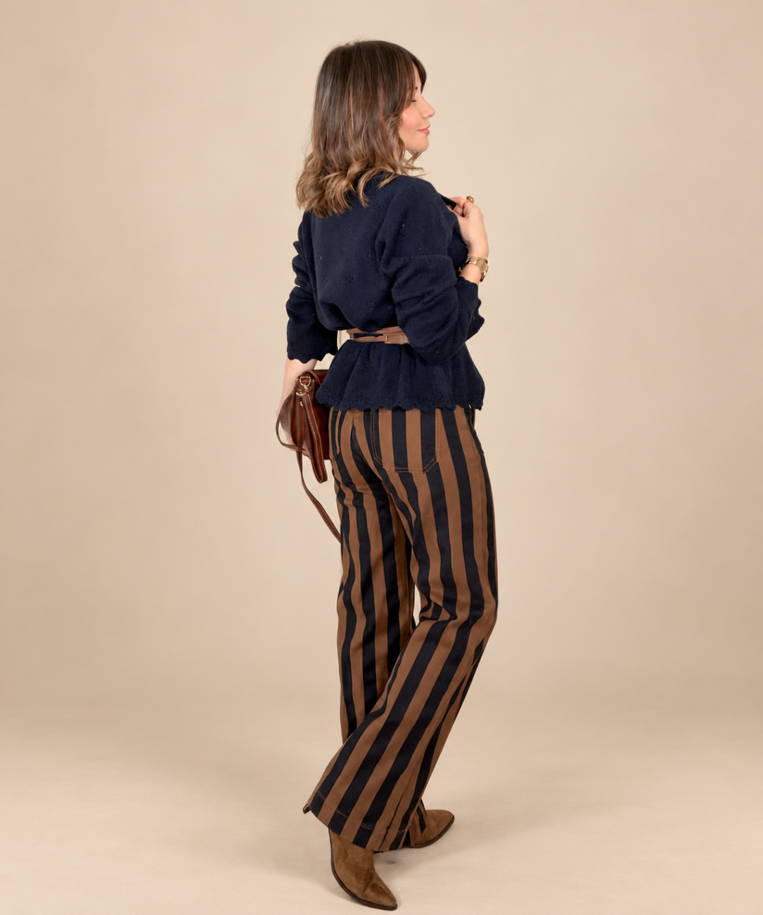 Jeans VERTICAL Camel&Marino - Imagen 2