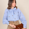 Blusa HORSE Lazo Azul