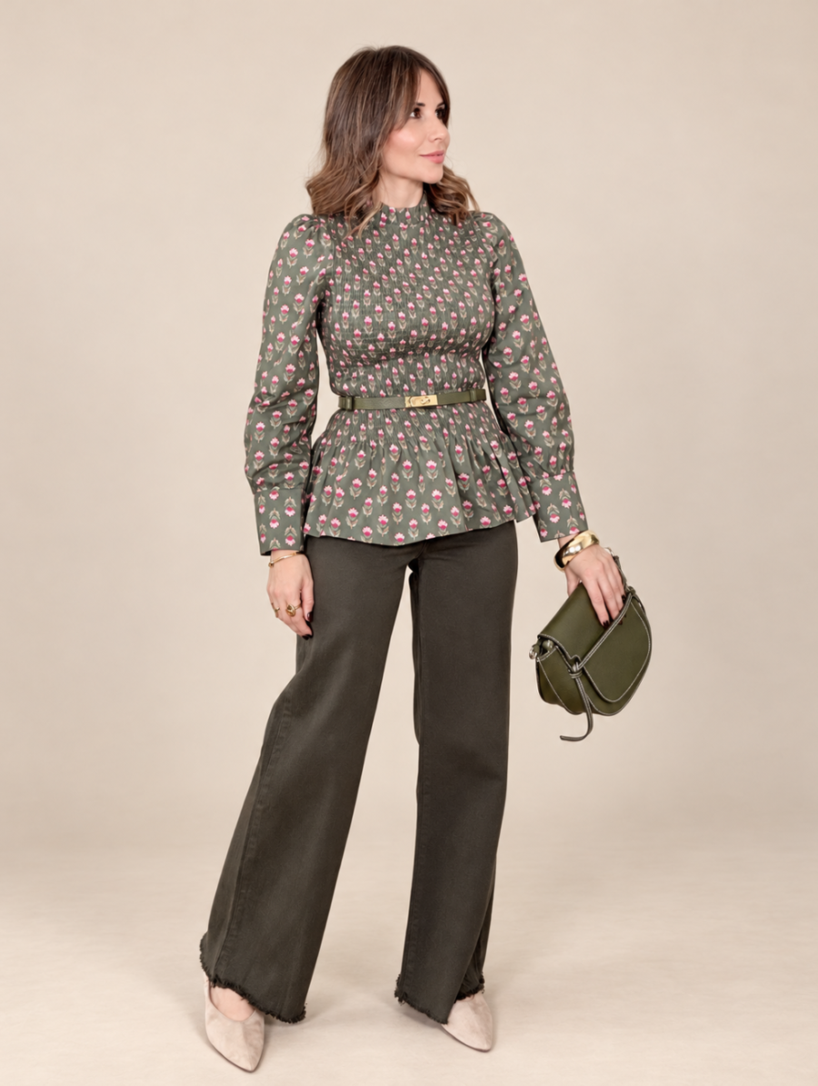 Pantalón ADORE Desflecado Verde