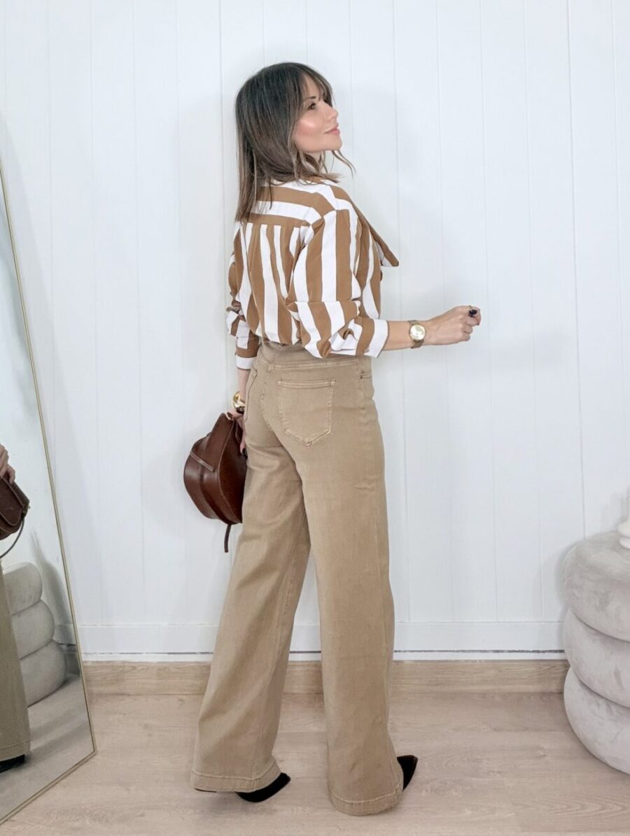 Alternative view of Jeans TINA Camel