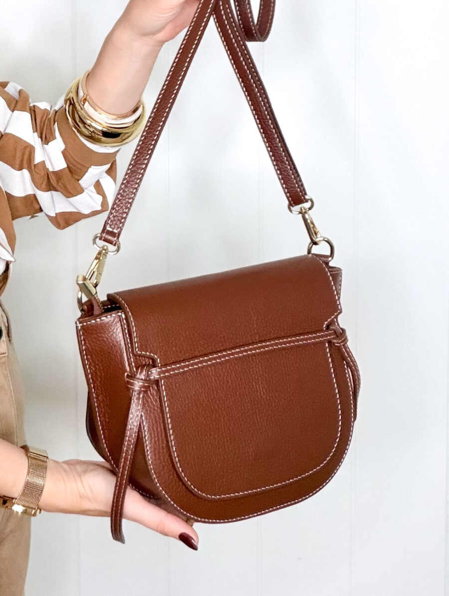 Bolso Piel MENCÍA Coñac
