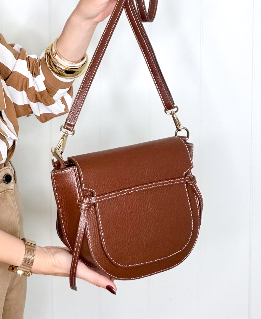 Bolso Piel MENCÍA Coñac
