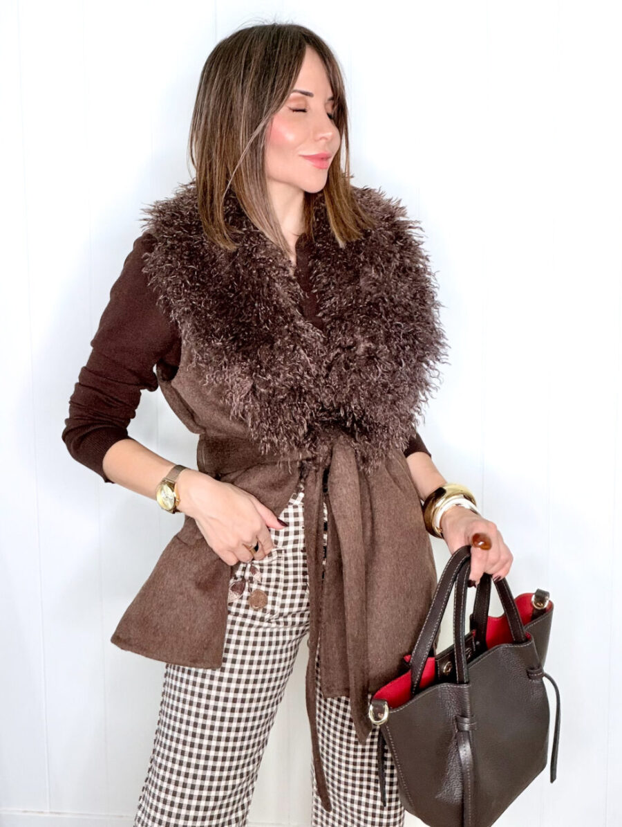 Chaleco ASTRID Chocolate