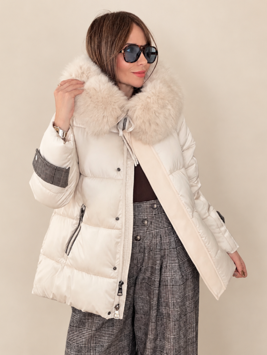Abrigo Acolchado COPITO Gales Beige