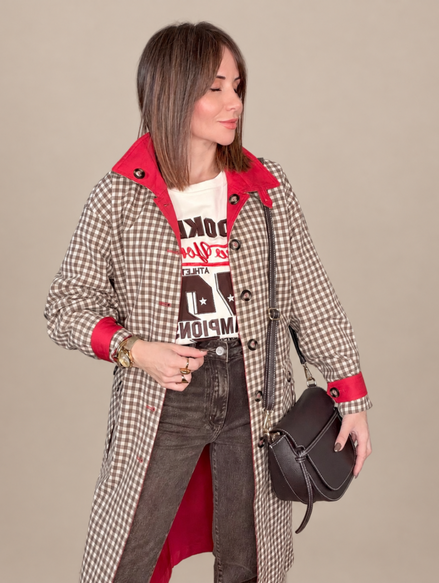 Alternative view of Trench Reversible LONDON Cuadros