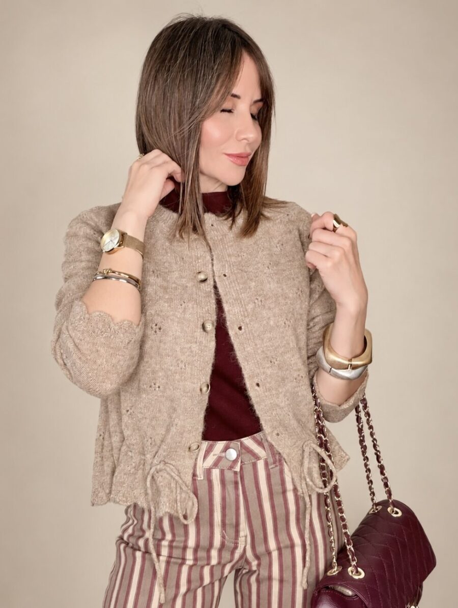 Chaqueta MUSY Ajustable Camel Claro