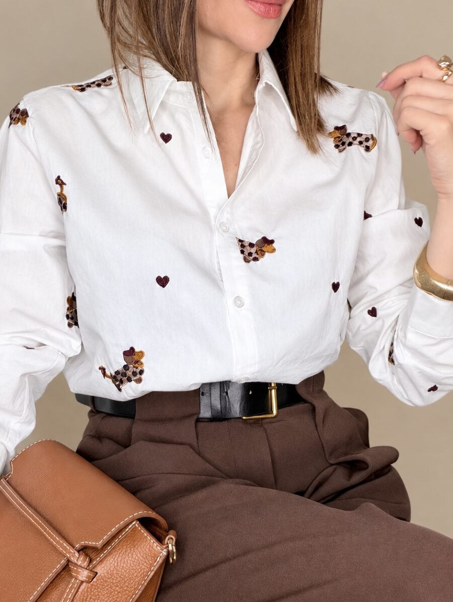 Alternative view of Camisa BIMBA Blanca