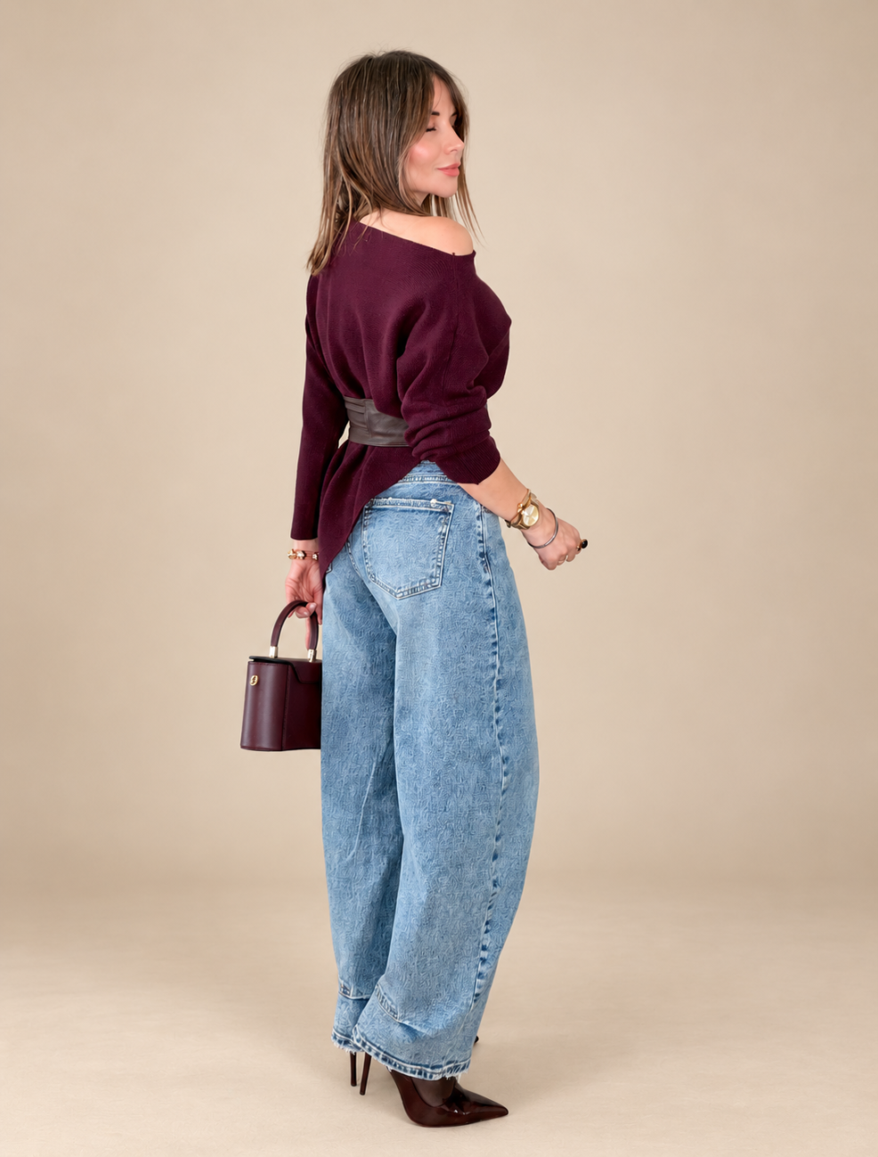Jeans QUEEN Barrel - Imagen 3