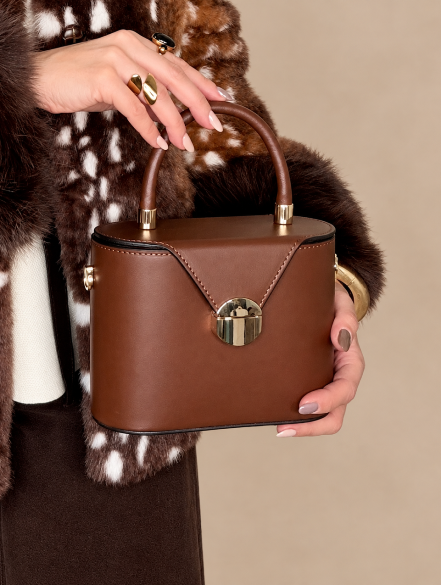 Bolso MARGOT Piel Avellana