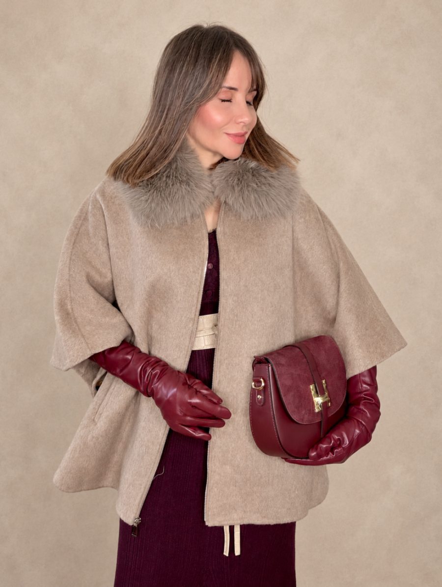 Capa VALENTINA Pelito Taupe