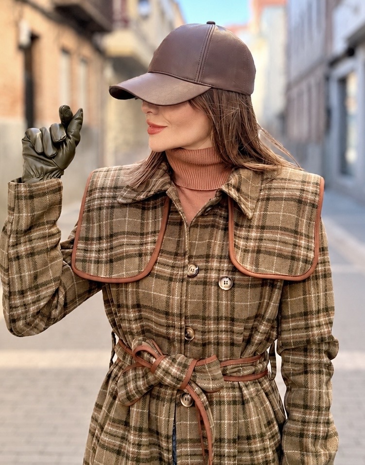 Alternative view of Gorra Ecopiel MANHATTAN Marrón