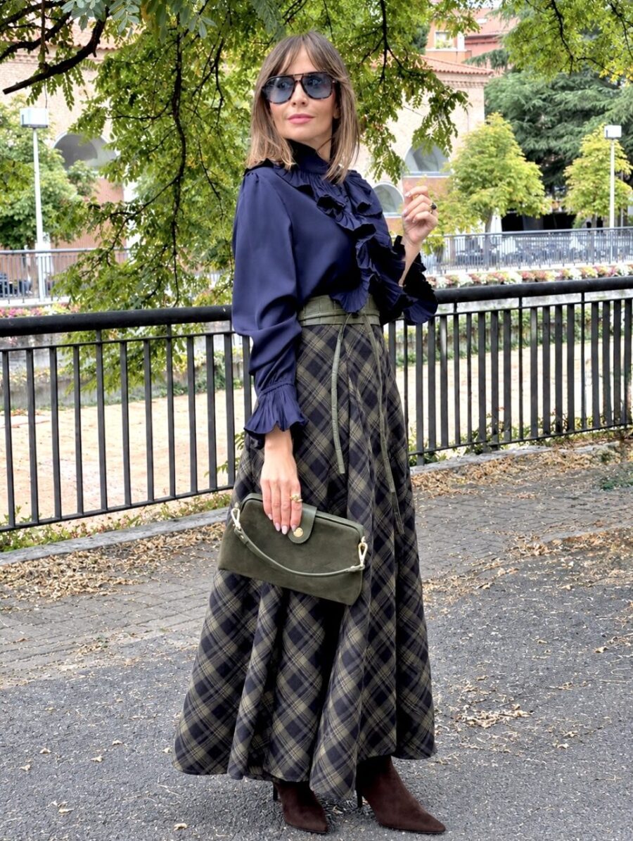Falda ESCOCIA Verde