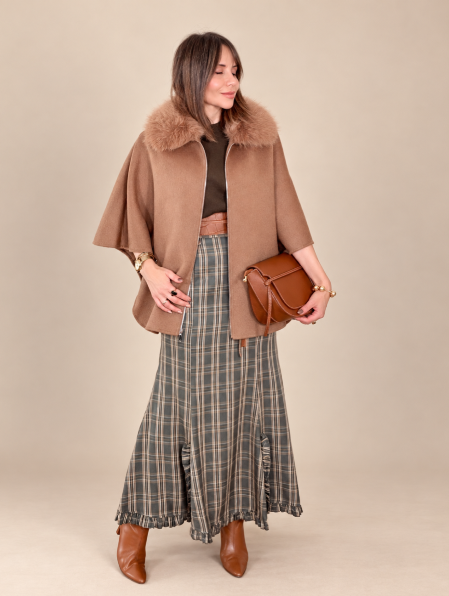 Alternative view of Capa VALENTINA Pelito Camel