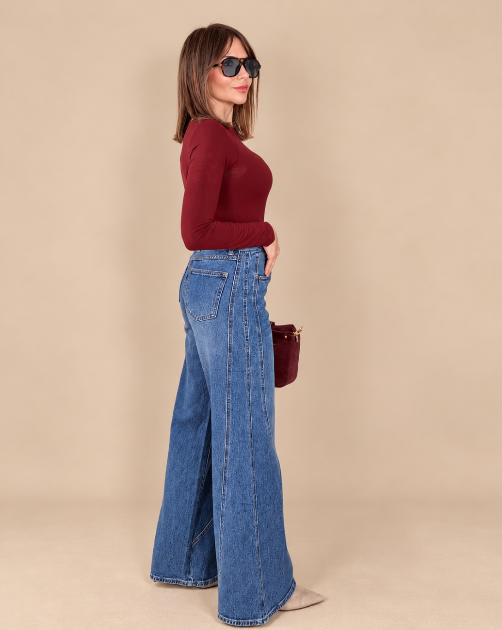 Jeans SILUT Curvas Azul Medio - Imagen 4