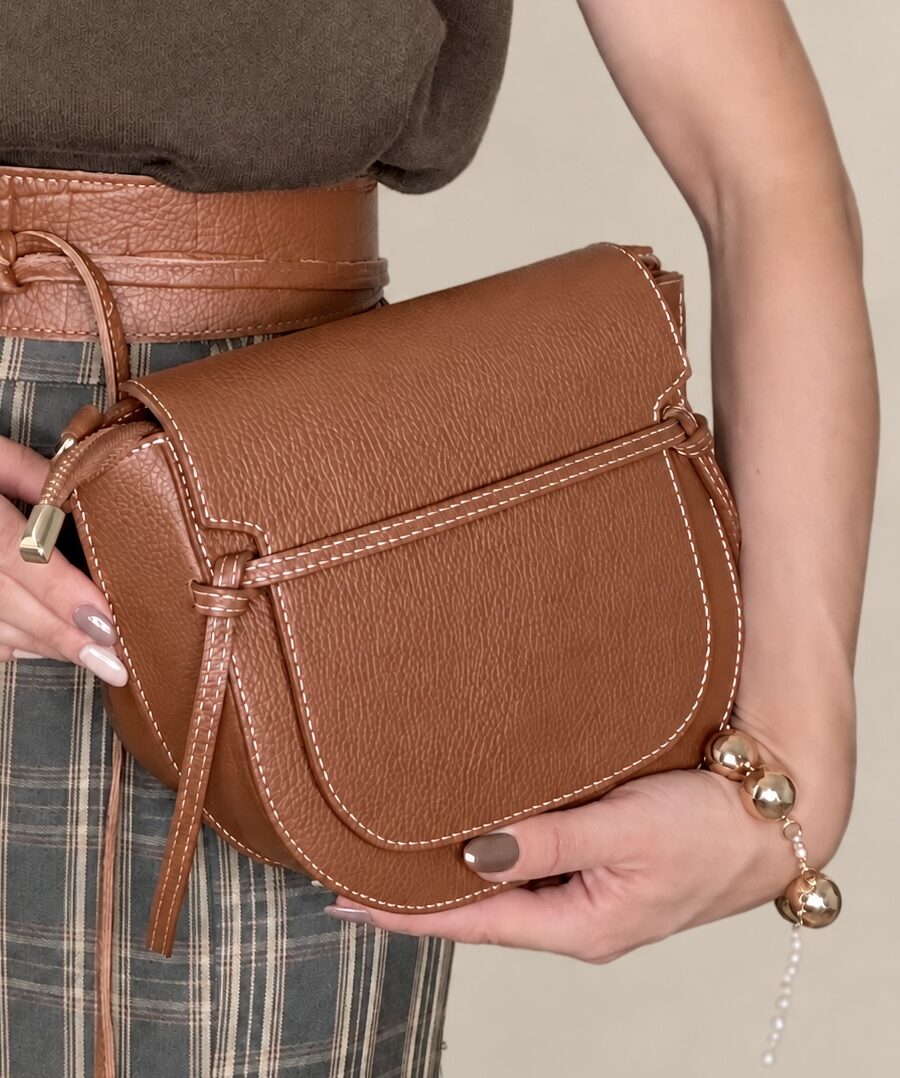 Bolso Piel MENCIA Camel