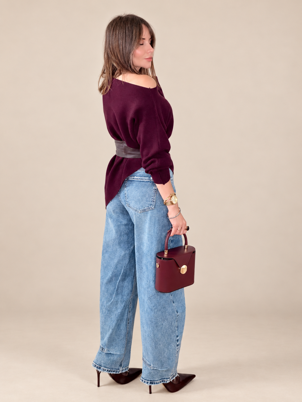 Jeans QUEEN Barrel
