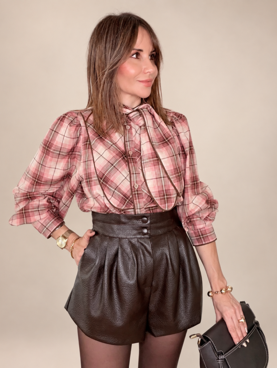Alternative view of Blusa PREPPY Lazo Rosa