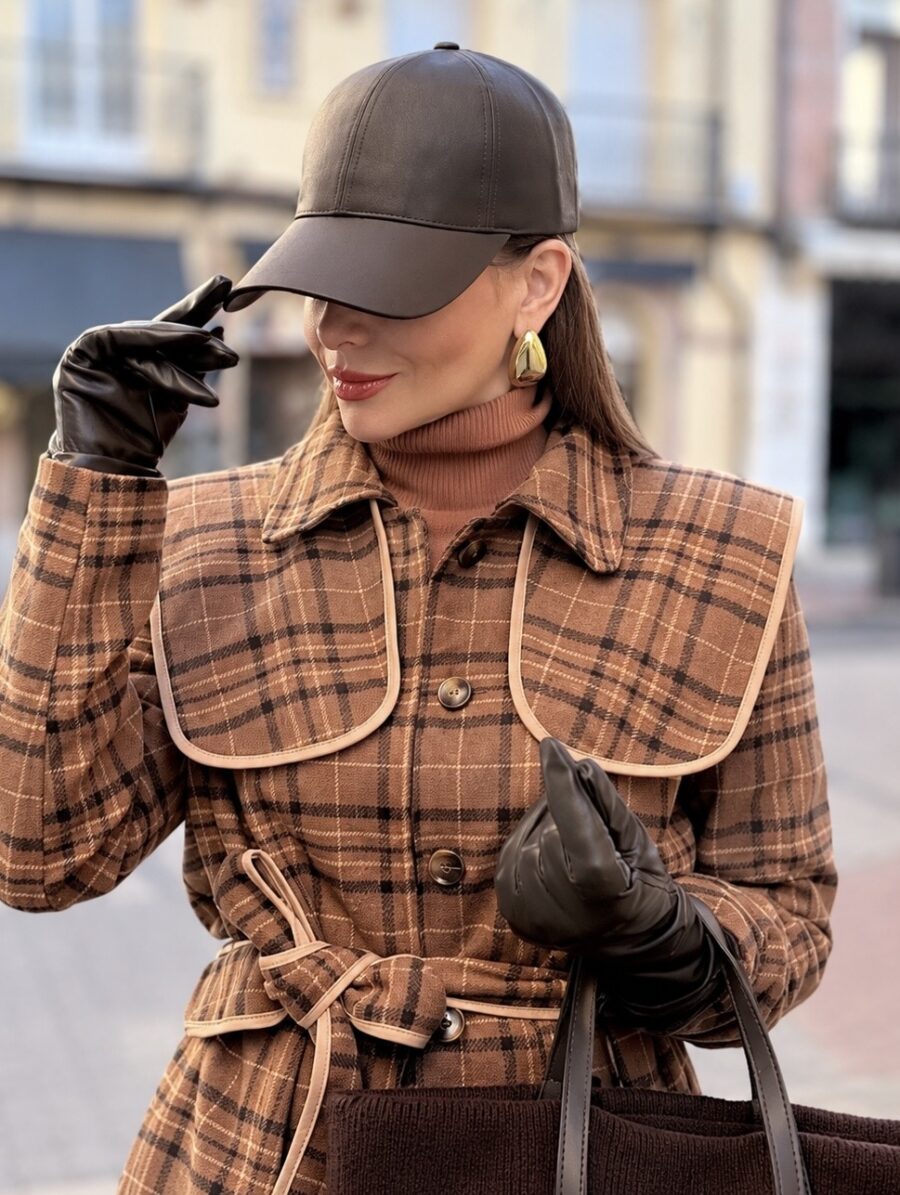 Gorra Ecopiel MANHATTAN Chocolate