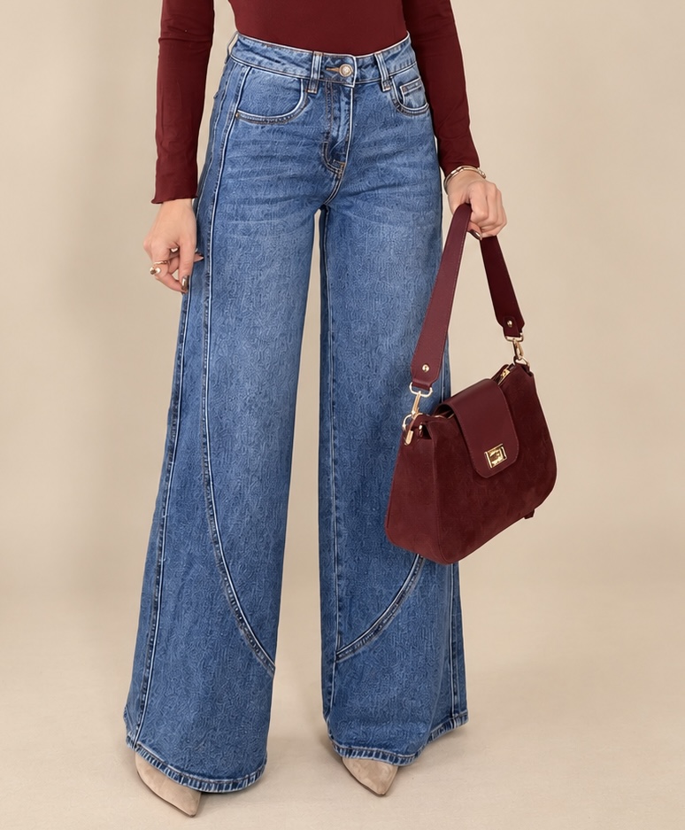 Jeans SILUT Curvas Azul Medio
