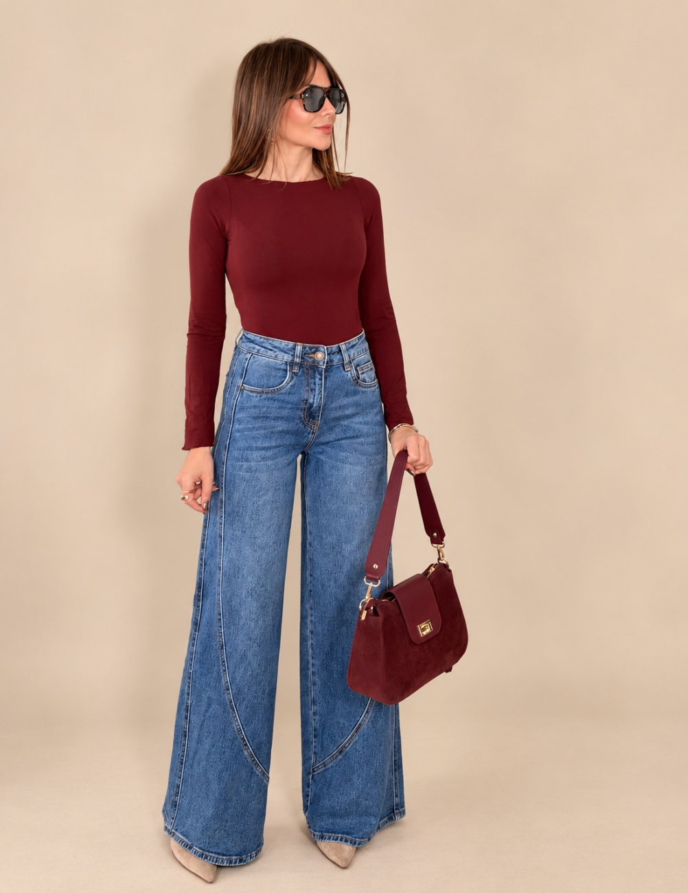 Jeans SILUT Curvas Azul Medio - Imagen 3