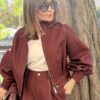 Chaqueta ZOLA Burdeos
