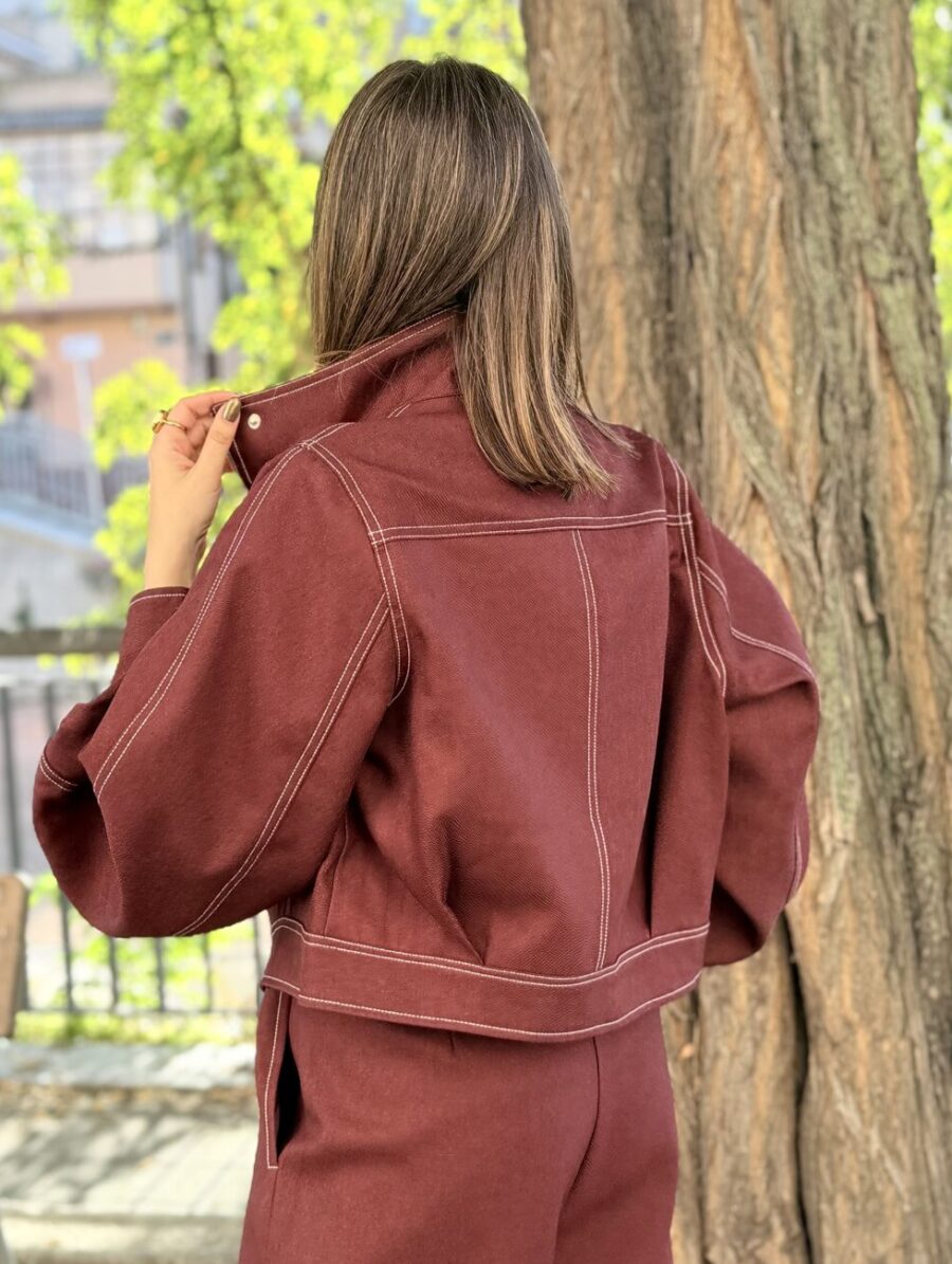 Alternative view of Chaqueta ZOLA Burdeos
